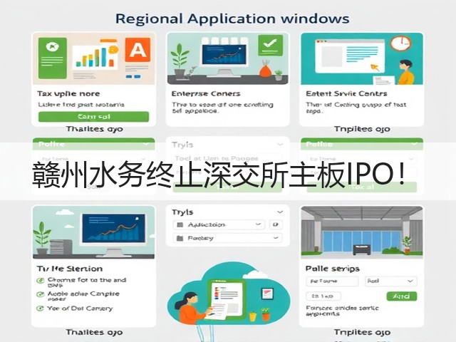 赣州水务终止深交所主板IPO!(图1) 赣州水务终止深交所主板IPO!(图1)