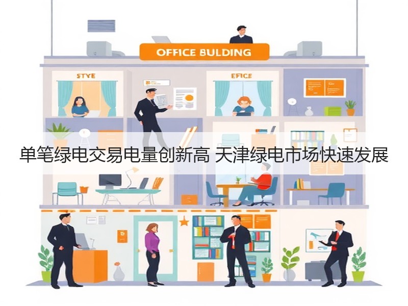 单笔绿电交易电量创新高 天津绿电市场快速发展