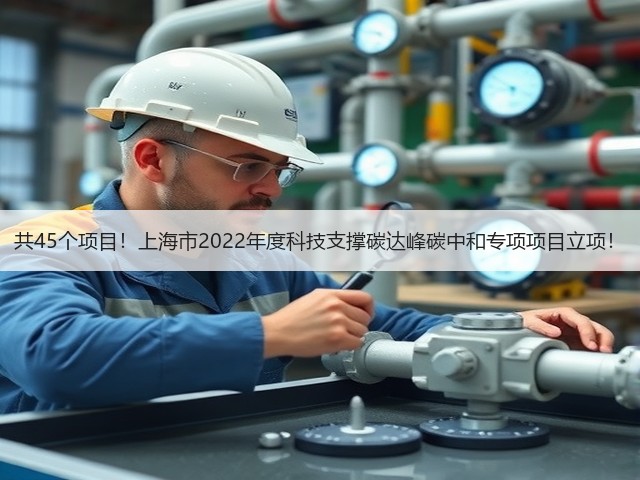 共45个项目!上海市2022年度科技支撑碳达峰碳中和专项项目立项!(图1) 共45个项目!上海市2022年度科技支撑碳达峰碳中和专项项目立项!(图1)