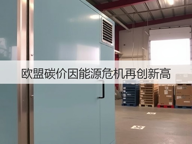 欧盟碳价因能源危机再创新高