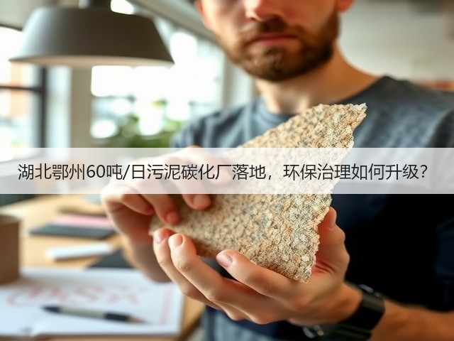 湖北鄂州60吨/日污泥碳化厂落地,环保治理如何升级?(图2) 湖北鄂州60吨/日污泥碳化厂落地,环保治理如何升级?(图2)