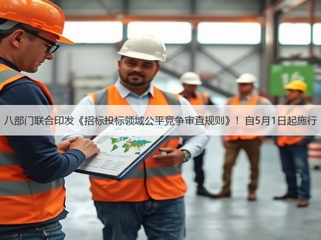 八部门联合印发《招标投标领域公平竞争审查规则》!自5月1日起施行(图2) 八部门联合印发《招标投标领域公平竞争审查规则》!自5月1日起施行(图2)