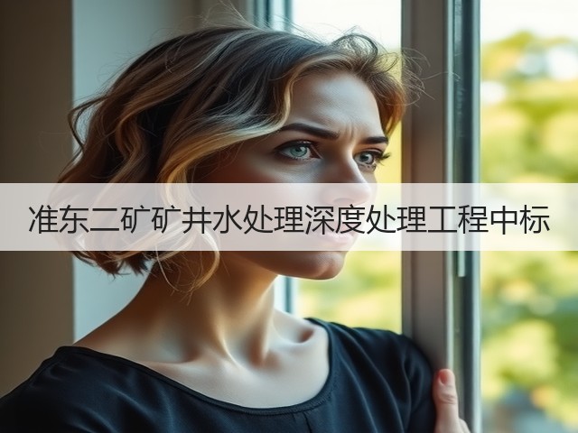 准东二矿矿井水处理深度处理工程中标(图3) 准东二矿矿井水处理深度处理工程中标(图3)