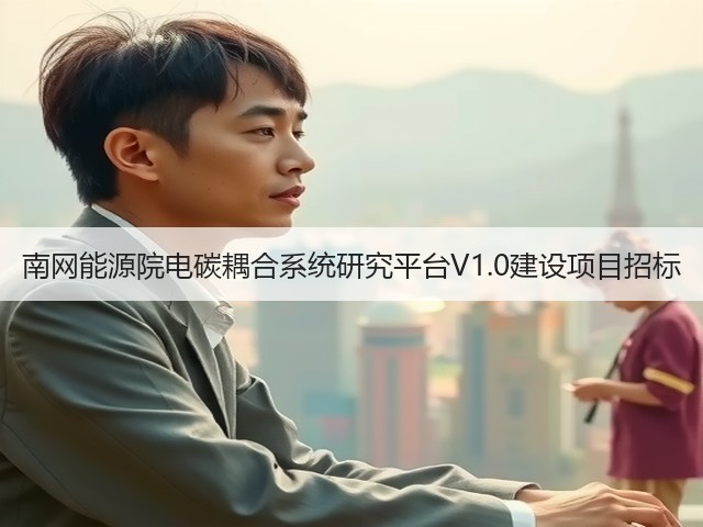 南网能源院电碳耦合系统研究平台V1.0建设项目招标(图3) 南网能源院电碳耦合系统研究平台V1.0建设项目招标(图3)