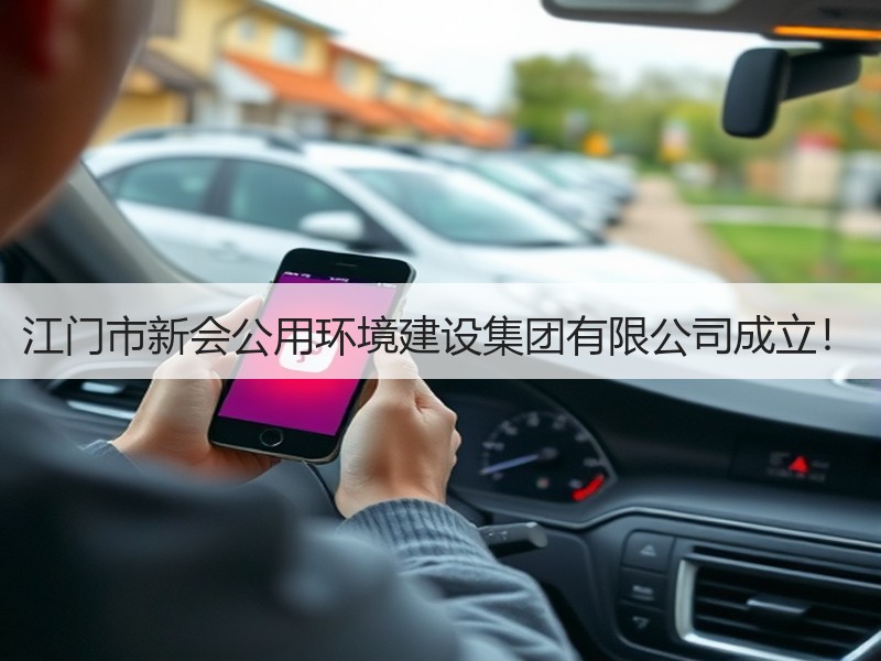 江门市新会公用环境建设集团有限公司成立！