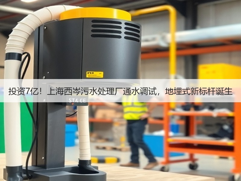 投资7亿!上海西岑污水处理厂通水调试,地埋式新标杆诞生 投资7亿!上海西岑污水处理厂通水调试,地埋式新标杆诞生