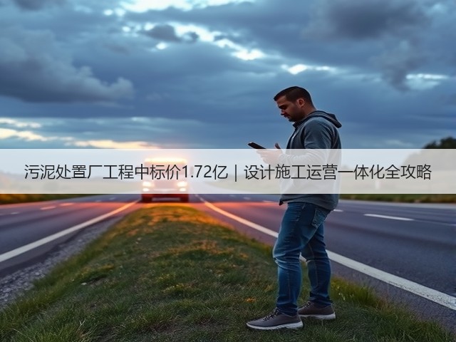 污泥处置厂工程中标价1.72亿|设计施工运营一体化全攻略(图3) 污泥处置厂工程中标价1.72亿|设计施工运营一体化全攻略(图3)