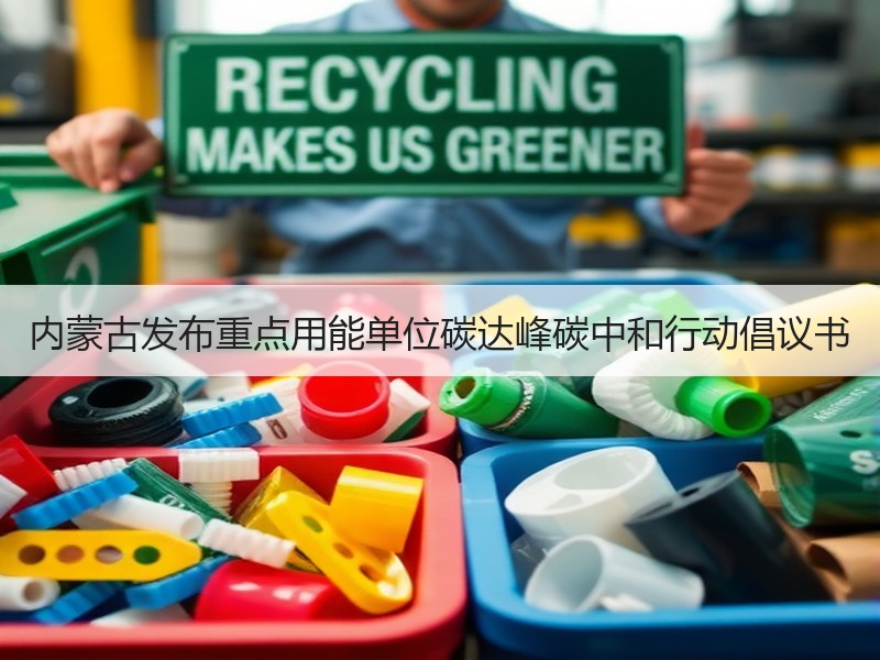 内蒙古发布重点用能单位碳达峰碳中和行动倡议书