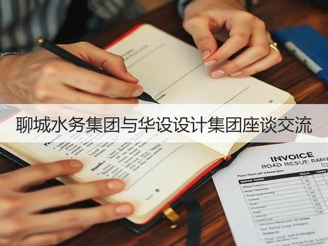 聊城水务集团与华设设计集团座谈交流(图1) 聊城水务集团与华设设计集团座谈交流(图1)
