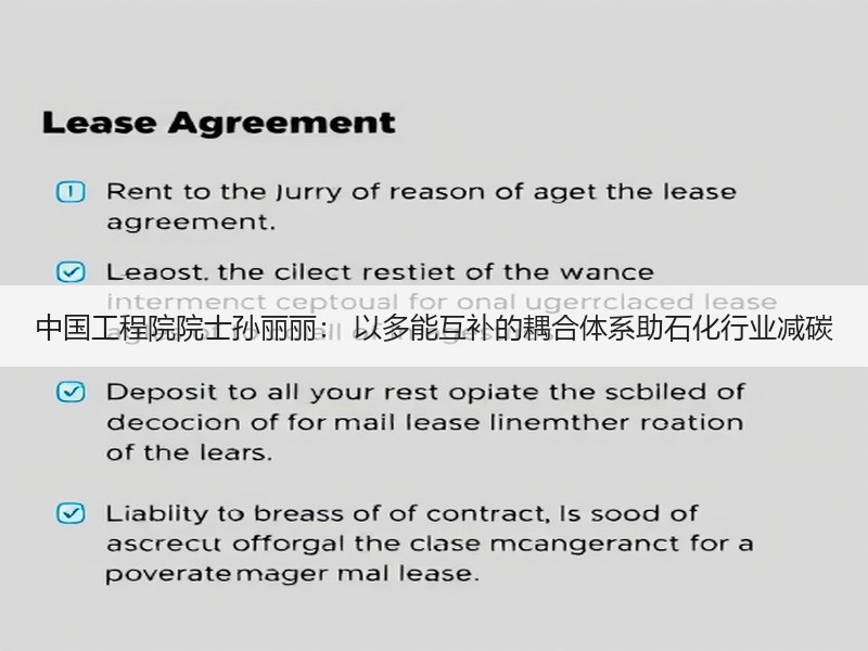 中国工程院院士孙丽丽： 以多能互补的耦合体系助石化行业减碳