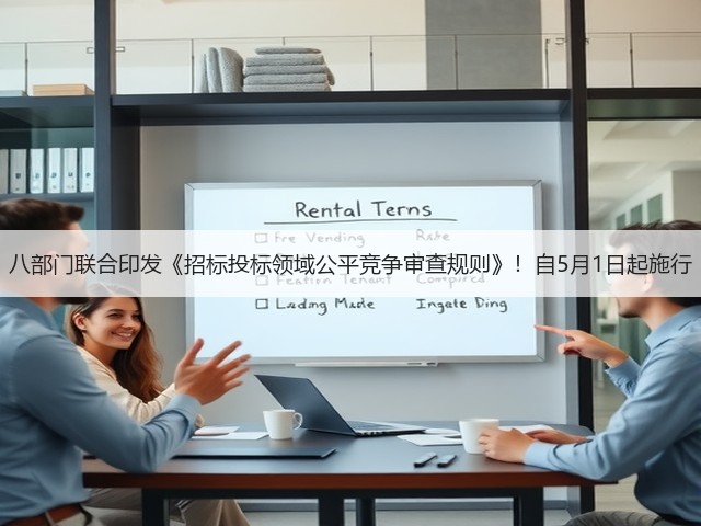 八部门联合印发《招标投标领域公平竞争审查规则》!自5月1日起施行(图3) 八部门联合印发《招标投标领域公平竞争审查规则》!自5月1日起施行(图3)