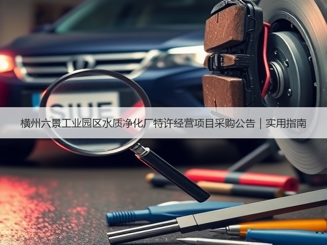 横州六景工业园区水质净化厂特许经营项目采购公告|实用指南(图3) 横州六景工业园区水质净化厂特许经营项目采购公告|实用指南(图3)