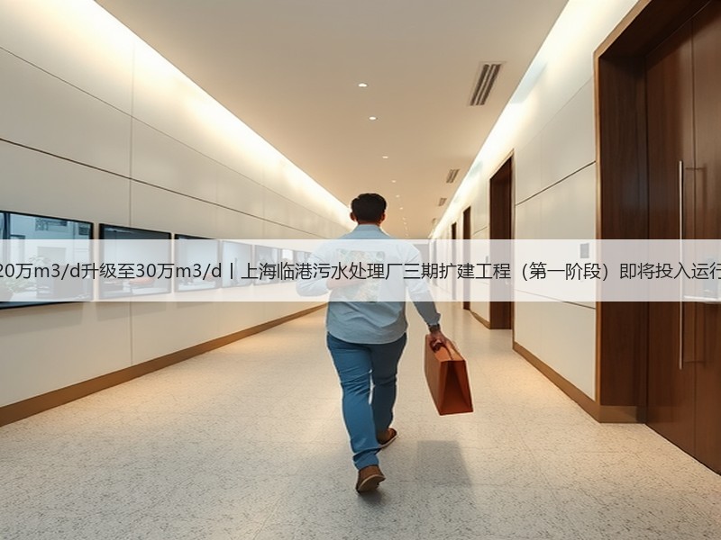 20万m3/d升级至30万m3/d丨上海临港污水处理厂三期扩建工程（第一阶段）即将投入运行