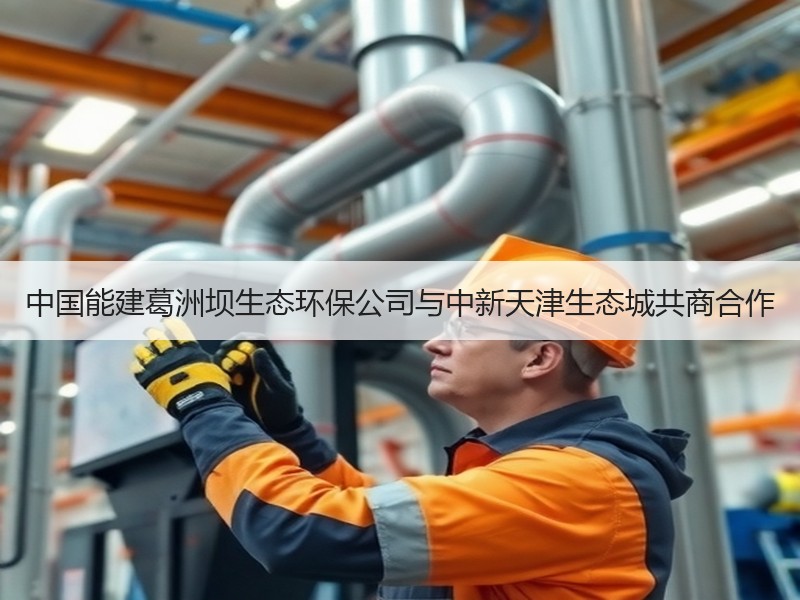 中国能建葛洲坝生态环保公司与中新天津生态城共商合作 中国能建葛洲坝生态环保公司与中新天津生态城共商合作