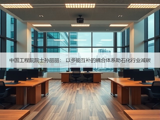 中国工程院院士孙丽丽: 以多能互补的耦合体系助石化行业减碳(图1) 中国工程院院士孙丽丽: 以多能互补的耦合体系助石化行业减碳(图1)