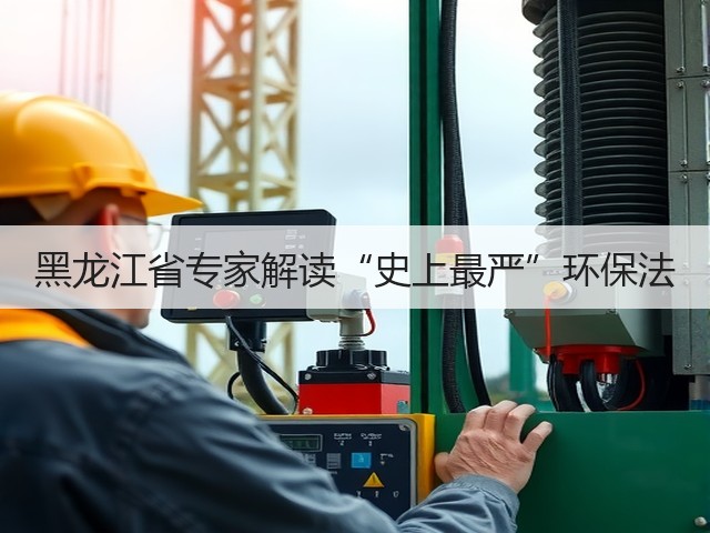 黑龙江省专家解读“史上最严”环保法(图1) 黑龙江省专家解读“史上最严”环保法(图1)