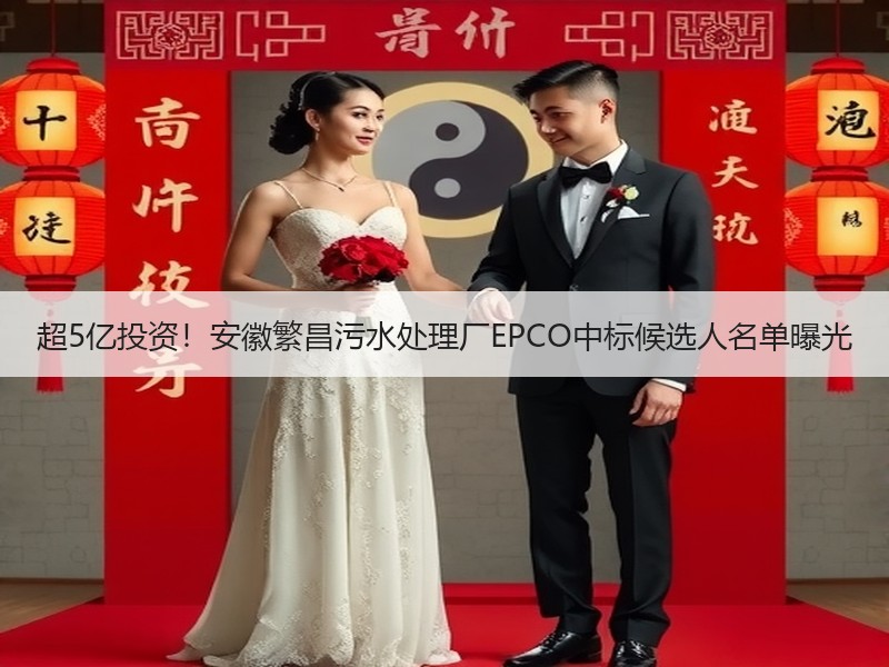 超5亿投资!安徽繁昌污水处理厂EPCO中标候选人名单曝光 超5亿投资!安徽繁昌污水处理厂EPCO中标候选人名单曝光