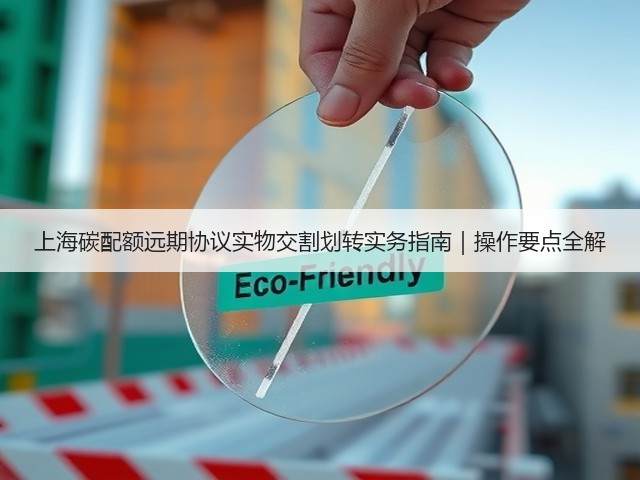 上海碳配额远期协议实物交割划转实务指南|操作要点全解(图1) 上海碳配额远期协议实物交割划转实务指南|操作要点全解(图1)