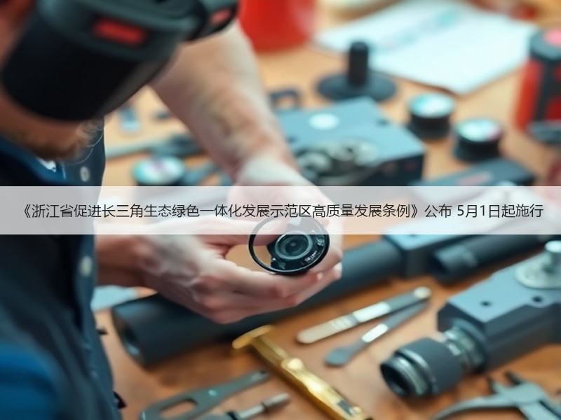 《浙江省促进长三角生态绿色一体化发展示范区高质量发展条例》公布 5月1日起施行