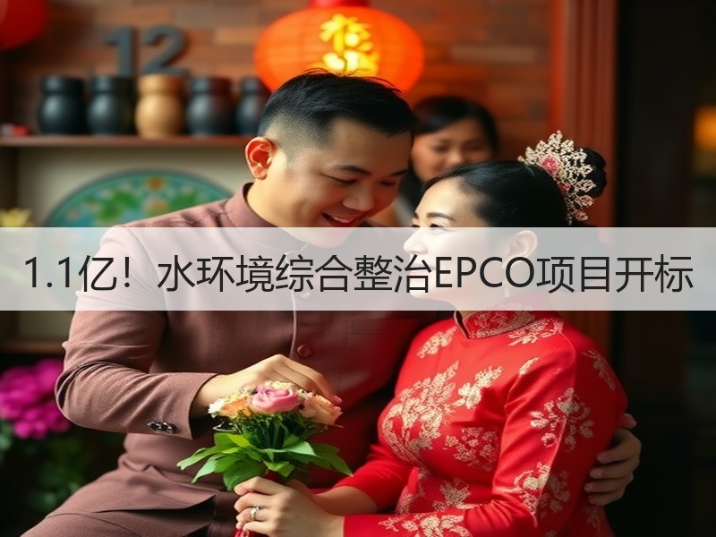 1.1亿!水环境综合整治EPCO项目开标 1.1亿!水环境综合整治EPCO项目开标