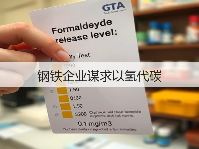 钢铁企业谋求以氢代碳(图1) 钢铁企业谋求以氢代碳(图1)