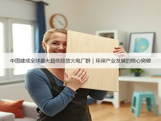 中国建成全球最大超低排放火电厂群|环保产业发展的核心突破(图1) 中国建成全球最大超低排放火电厂群|环保产业发展的核心突破(图1)