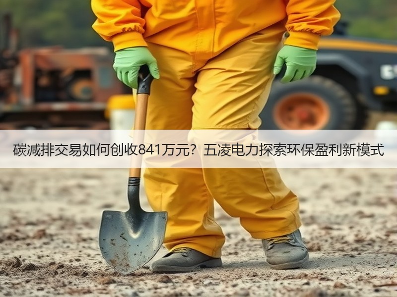 碳减排交易如何创收841万元?五凌电力探索环保盈利新模式 碳减排交易如何创收841万元?五凌电力探索环保盈利新模式