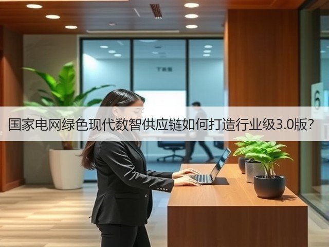 国家电网绿色现代数智供应链如何打造行业级3.0版?(图3) 国家电网绿色现代数智供应链如何打造行业级3.0版?(图3)