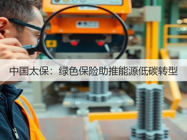 中国太保:绿色保险助推能源低碳转型(图3) 中国太保:绿色保险助推能源低碳转型(图3)