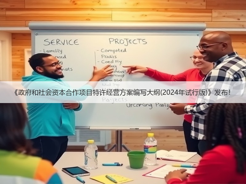 《政府和社会资本合作项目特许经营方案编写大纲(2024年试行版)》发布！