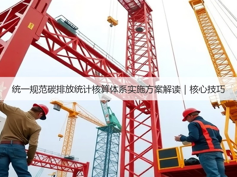 统一规范碳排放统计核算体系实施方案解读|核心技巧 统一规范碳排放统计核算体系实施方案解读|核心技巧