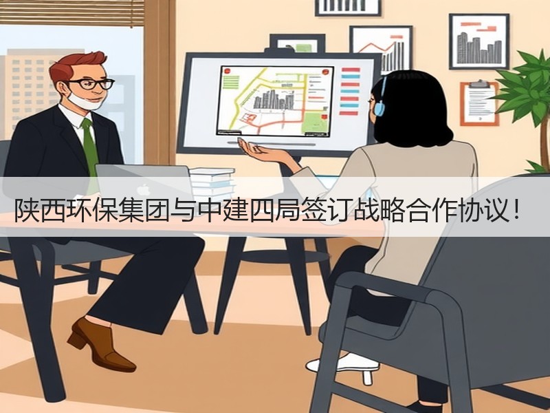 陕西环保集团与中建四局签订战略合作协议！