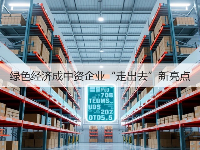 绿色经济成中资企业“走出去”新亮点(图2)