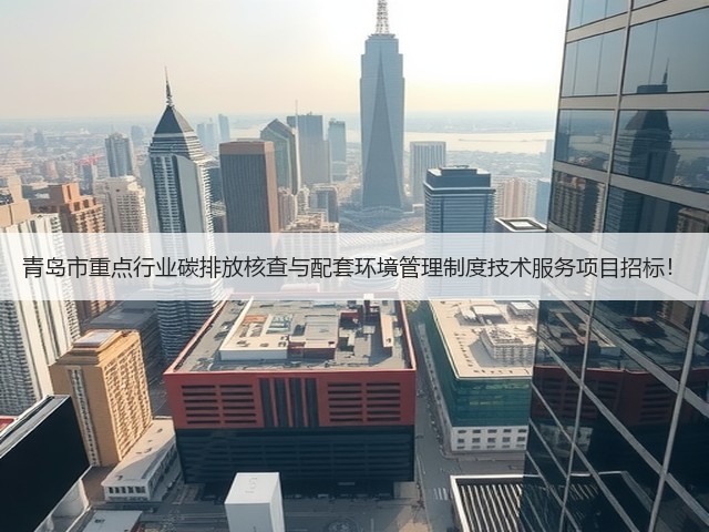 青岛市重点行业碳排放核查与配套环境管理制度技术服务项目招标!(图3) 青岛市重点行业碳排放核查与配套环境管理制度技术服务项目招标!(图3)