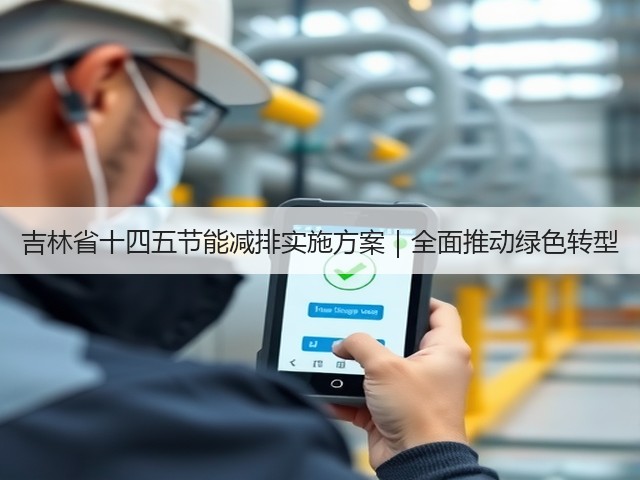 吉林省十四五节能减排实施方案|全面推动绿色转型(图3) 吉林省十四五节能减排实施方案|全面推动绿色转型(图3)
