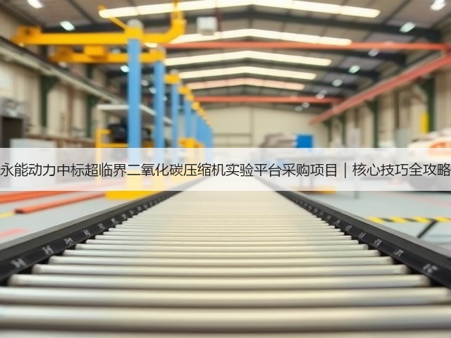 永能动力中标超临界二氧化碳压缩机实验平台采购项目｜核心技巧全攻略(图2)