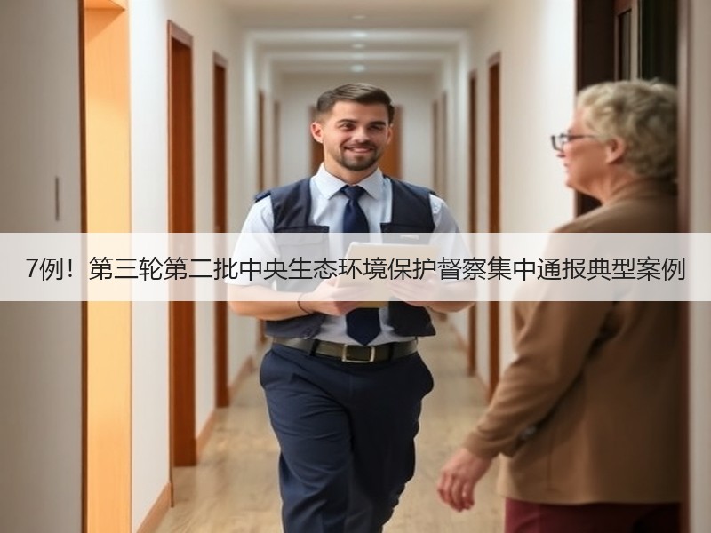 7例！第三轮第二批中央生态环境保护督察集中通报典型案例