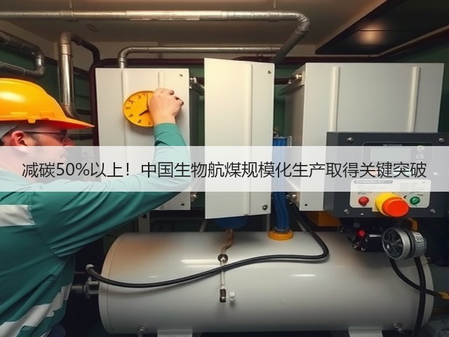 减碳50%以上!中国生物航煤规模化生产取得关键突破(图1) 减碳50%以上!中国生物航煤规模化生产取得关键突破(图1)