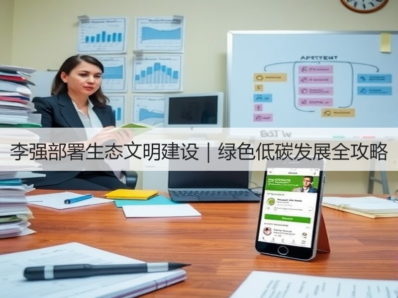 李强部署生态文明建设|绿色低碳发展全攻略 李强部署生态文明建设|绿色低碳发展全攻略