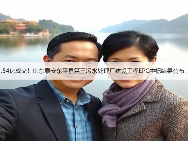 1.54亿成交!山东泰安东平县第三污水处理厂建设工程EPC中标结果公布!(图3) 1.54亿成交!山东泰安东平县第三污水处理厂建设工程EPC中标结果公布!(图3)