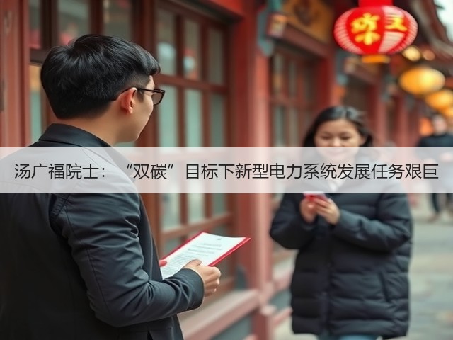 汤广福院士：“双碳”目标下新型电力系统发展任务艰巨(图3)