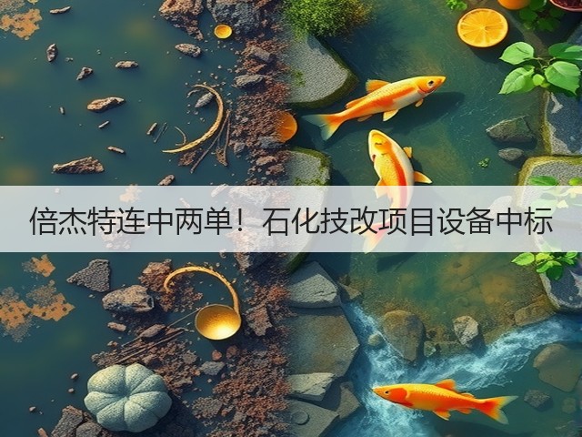 倍杰特连中两单!石化技改项目设备中标(图3) 倍杰特连中两单!石化技改项目设备中标(图3)
