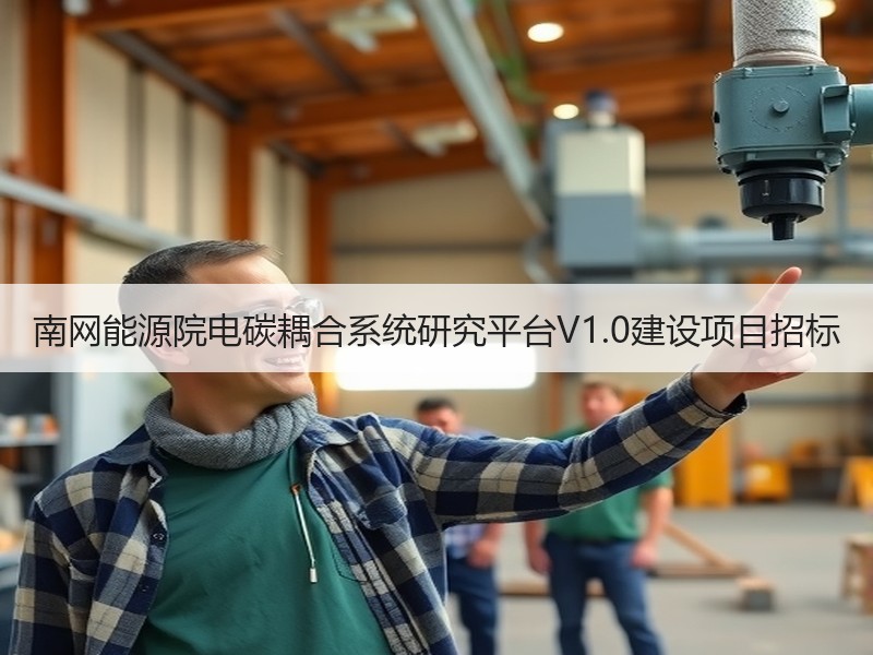 南网能源院电碳耦合系统研究平台V1.0建设项目招标