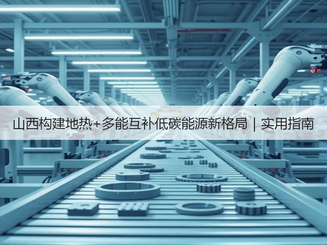 山西构建地热+多能互补低碳能源新格局|实用指南(图2) 山西构建地热+多能互补低碳能源新格局|实用指南(图2)