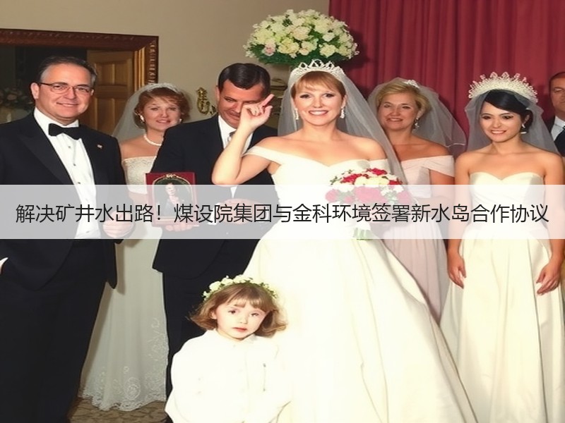 解决矿井水出路！煤设院集团与金科环境签署新水岛合作协议