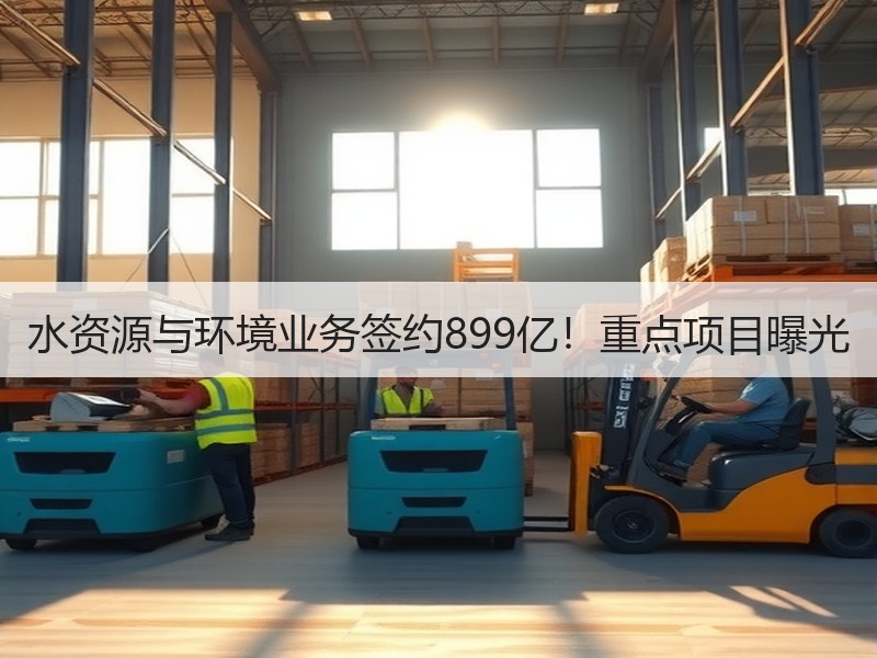 水资源与环境业务签约899亿!重点项目曝光 水资源与环境业务签约899亿!重点项目曝光