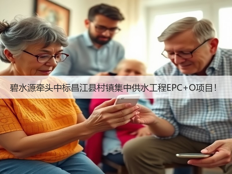 碧水源牵头中标昌江县村镇集中供水工程EPC+O项目！