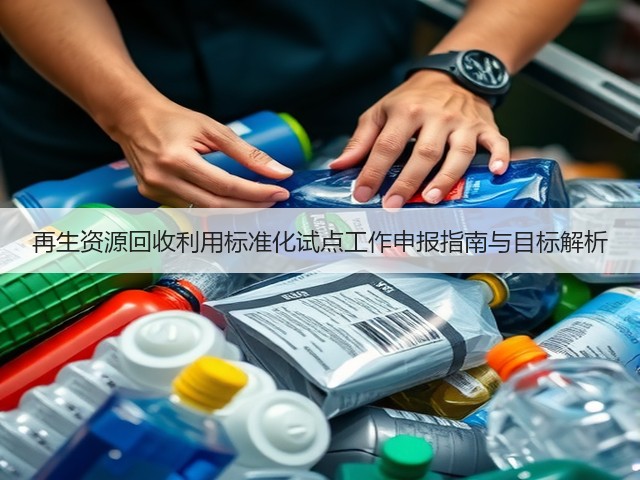 再生资源回收利用标准化试点工作申报指南与目标解析(图3)
