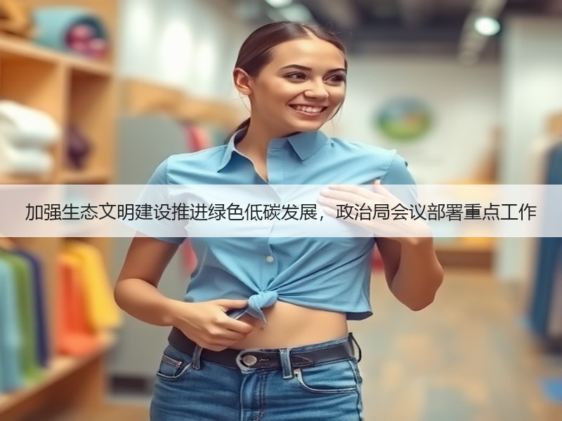 加强生态文明建设推进绿色低碳发展，政治局会议部署重点工作