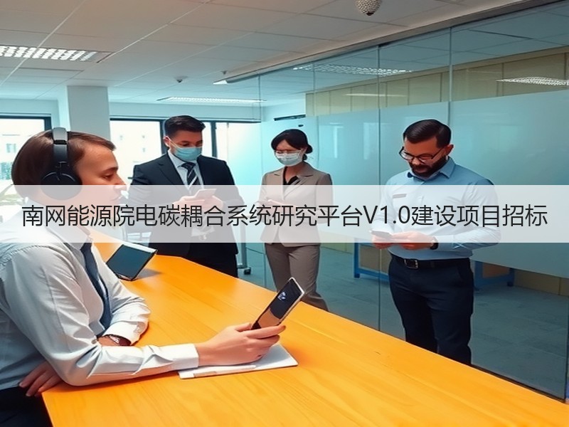 南网能源院电碳耦合系统研究平台V1.0建设项目招标